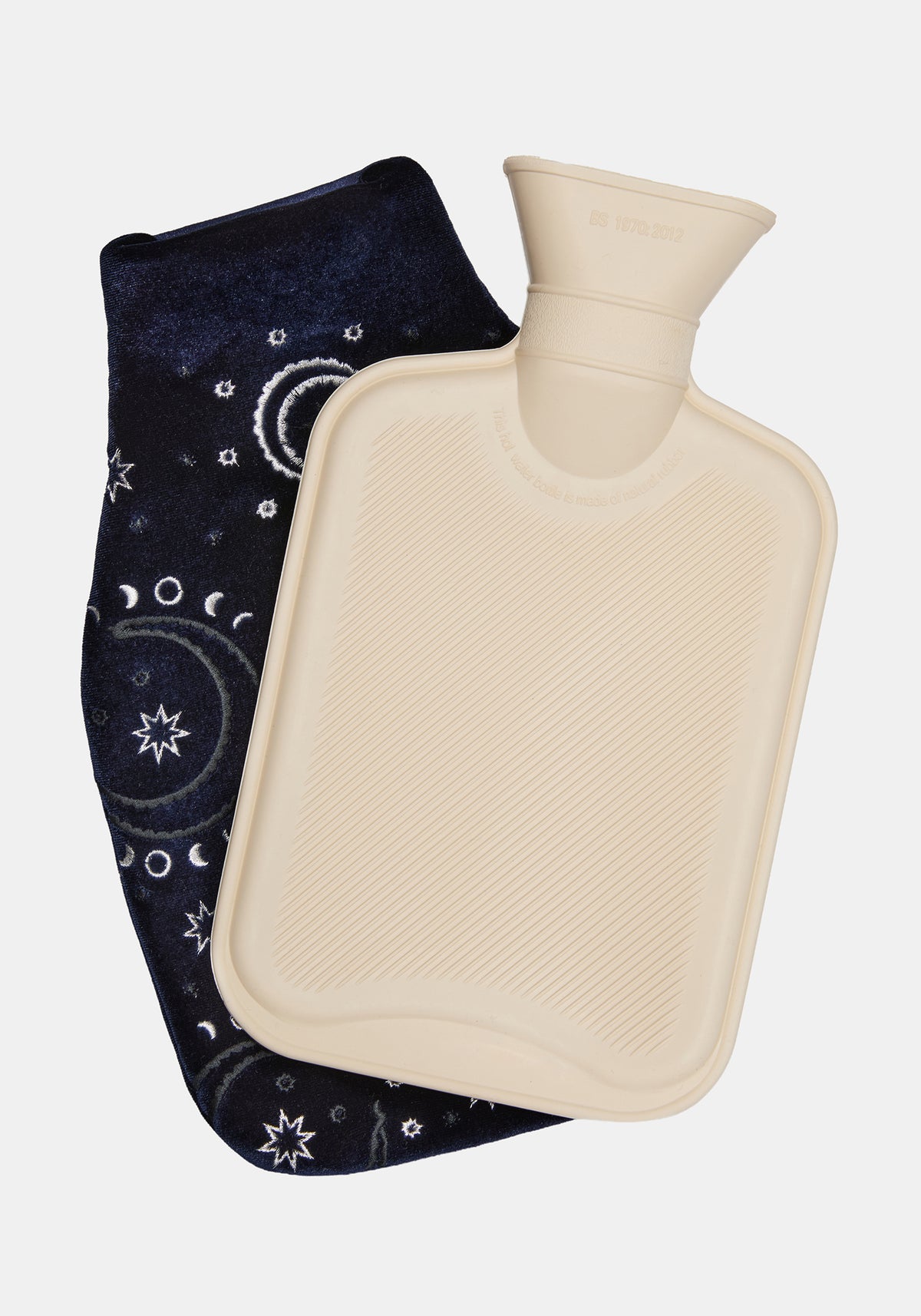 Monarlo Celestial Embroidered Hot Water Bottle
