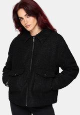 Cicely Check Hood Shacket