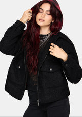 Cicely Check Hood Shacket