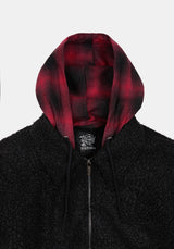 Cicely Check Hood Shacket