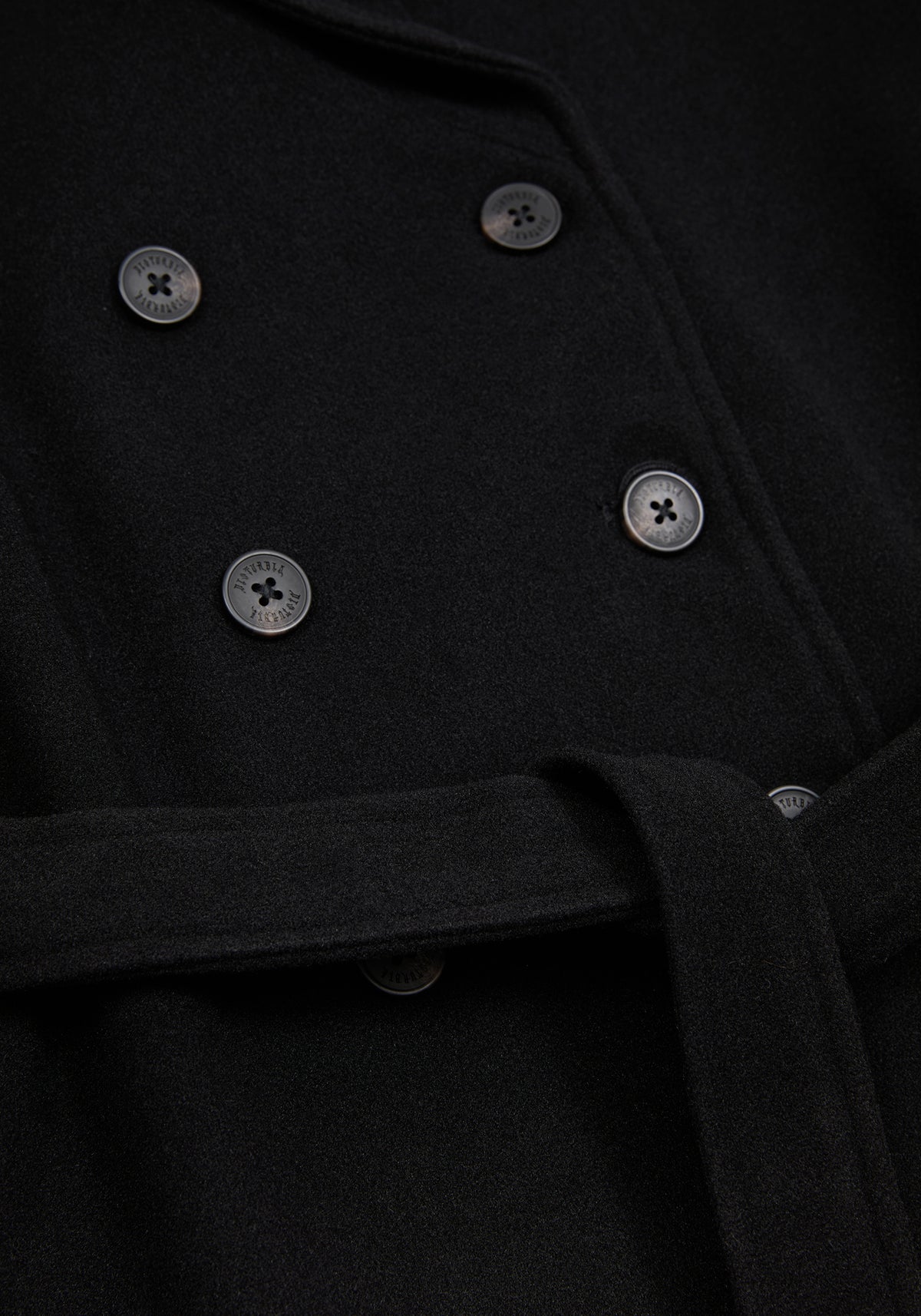 Althea Hooded Spider Pin Detail Cape