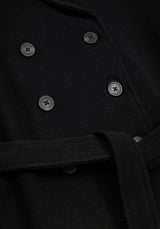 Althea Hooded Spider Pin Detail Cape