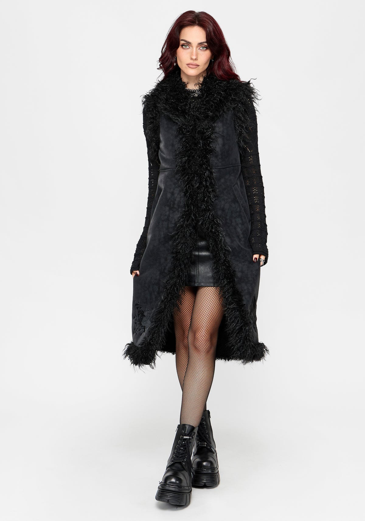 Hexweave Embroidered Longline Gilet
