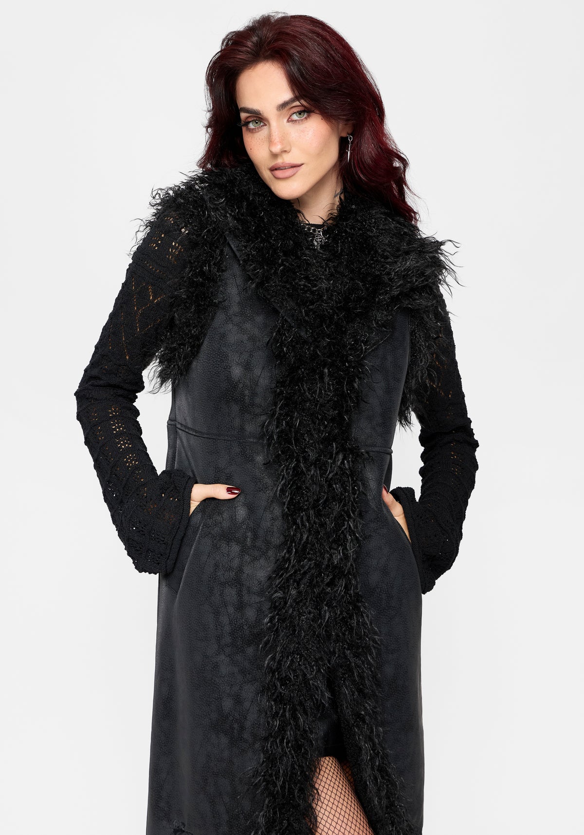 Hexweave Embroidered Longline Gilet