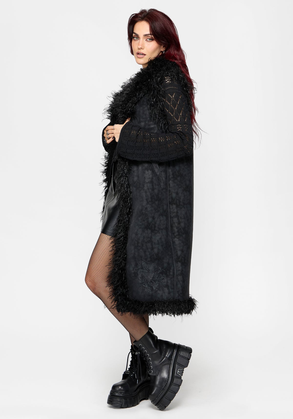 Hexweave Embroidered Longline Gilet
