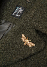 Eydra Recycled Bouclé Coat - Green
