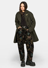 Eydra Recycled Bouclé Coat - Green