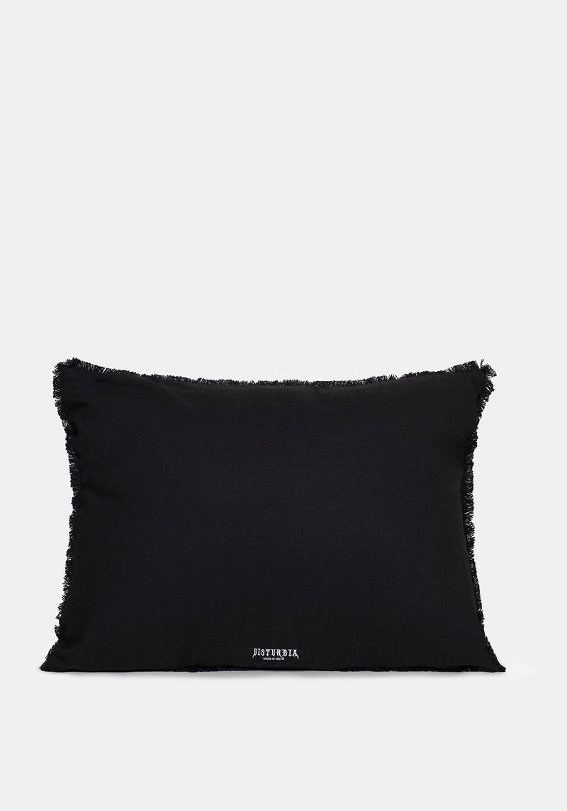 Ravenna Devil Criss Cross Cushion – Disturbia