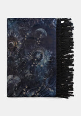Astrevia Velvet Celestial Tassel Blanket