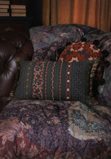 Ashwyn Witches Tile Rectangle Tassel Cushion