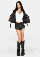 Katara Micro PU Short