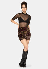Effie Mini Shift Skirt