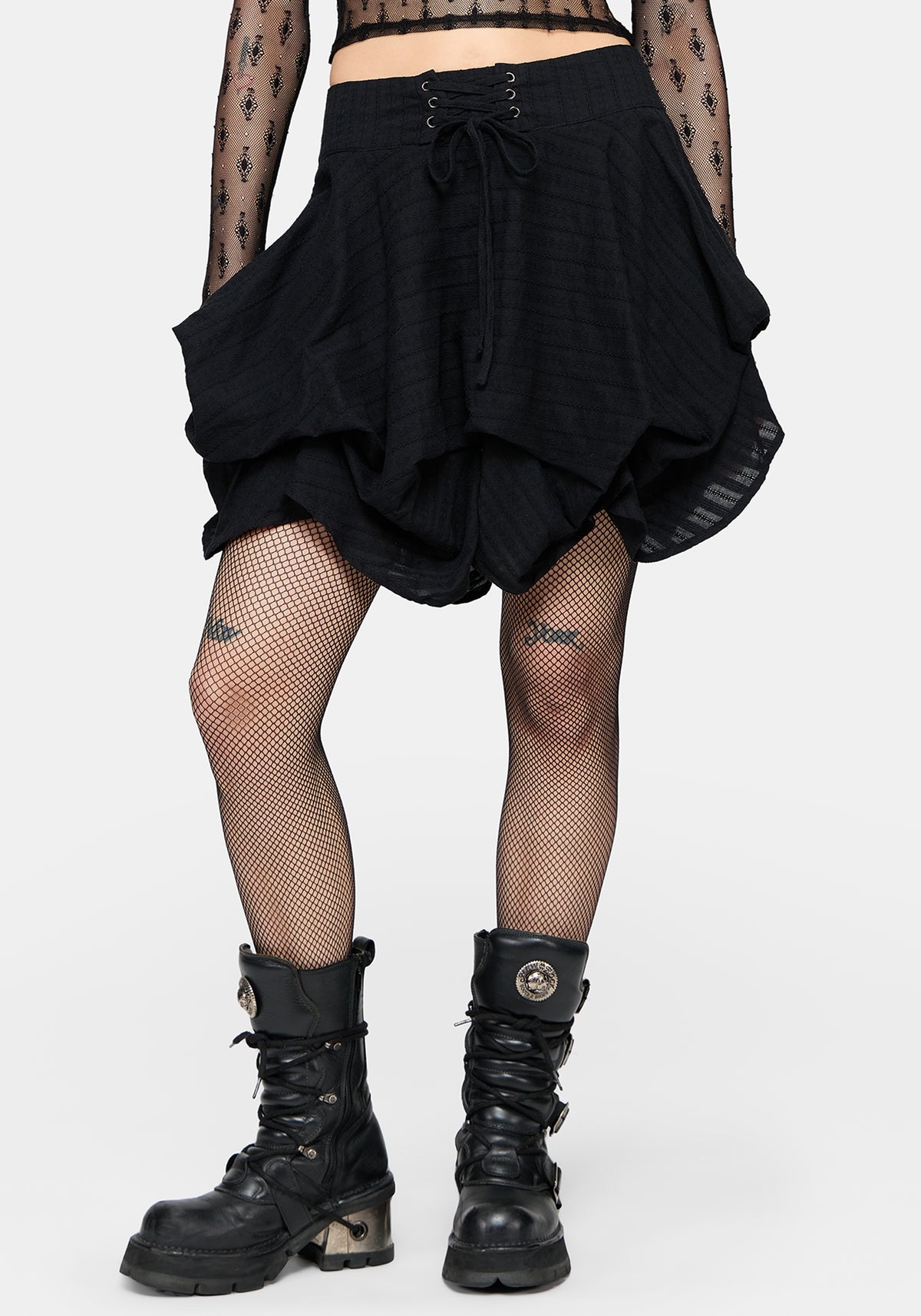 Ripley Ruched Mini Skirt
