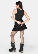 Soraya Buckle Mini Skirt