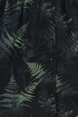 Fernery Button Up Corset Mini Dress