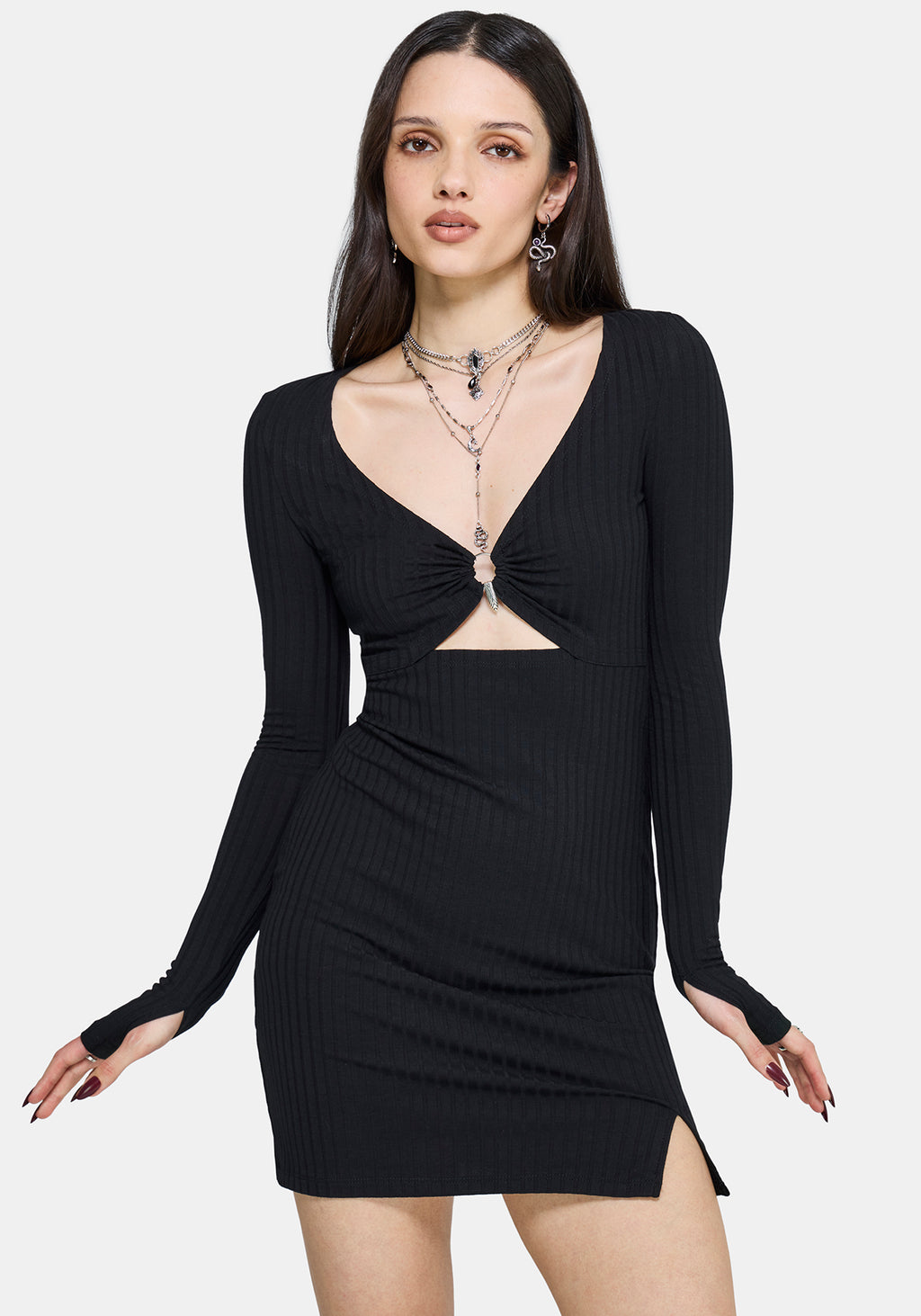 EASTWICK CUT OUT MINI DRESS | Disturbia