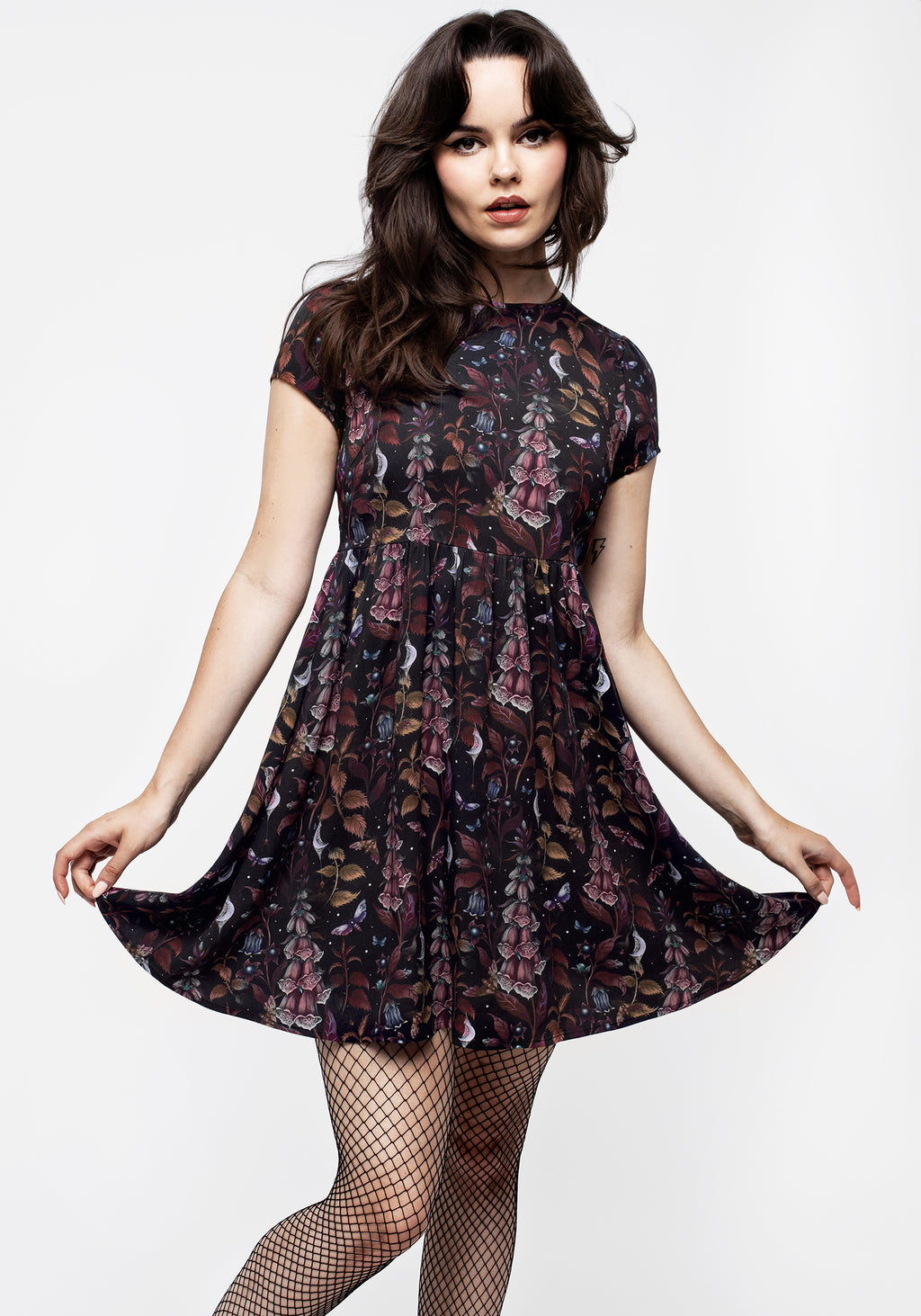 disturbia skater dress Mystify Embroidered Skater Mini Dress
