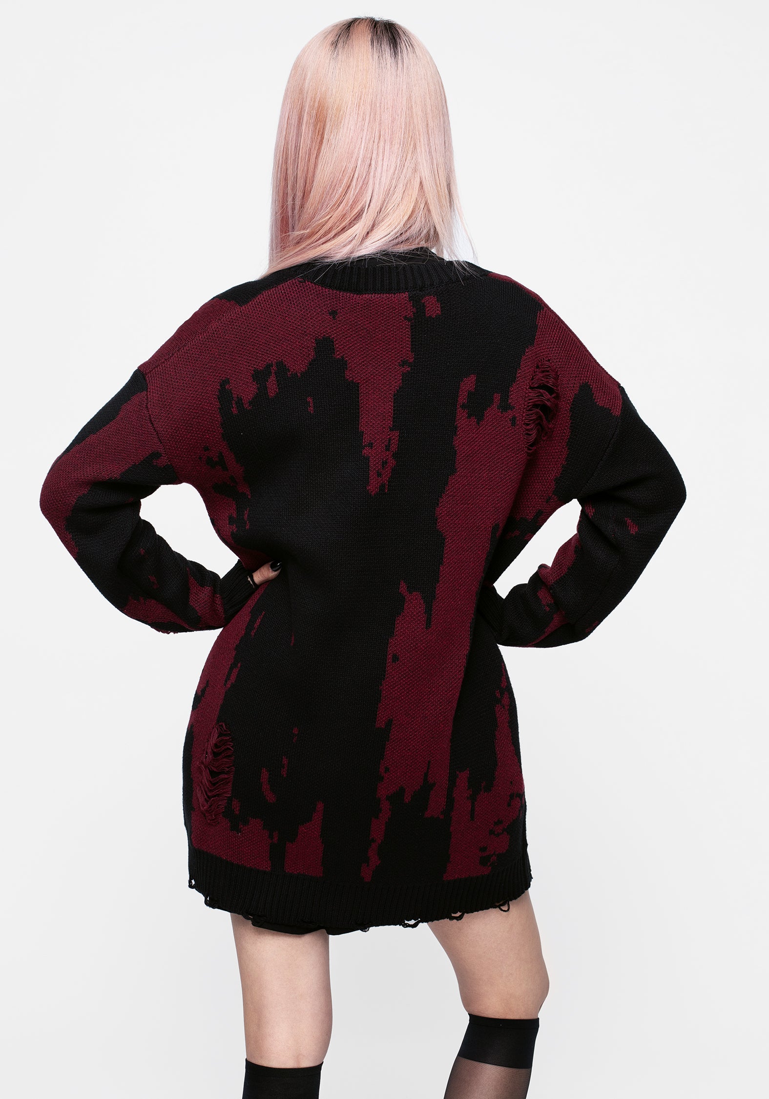 Snag Distressed Oversized Cardigan | Disturbia - Shop Women's