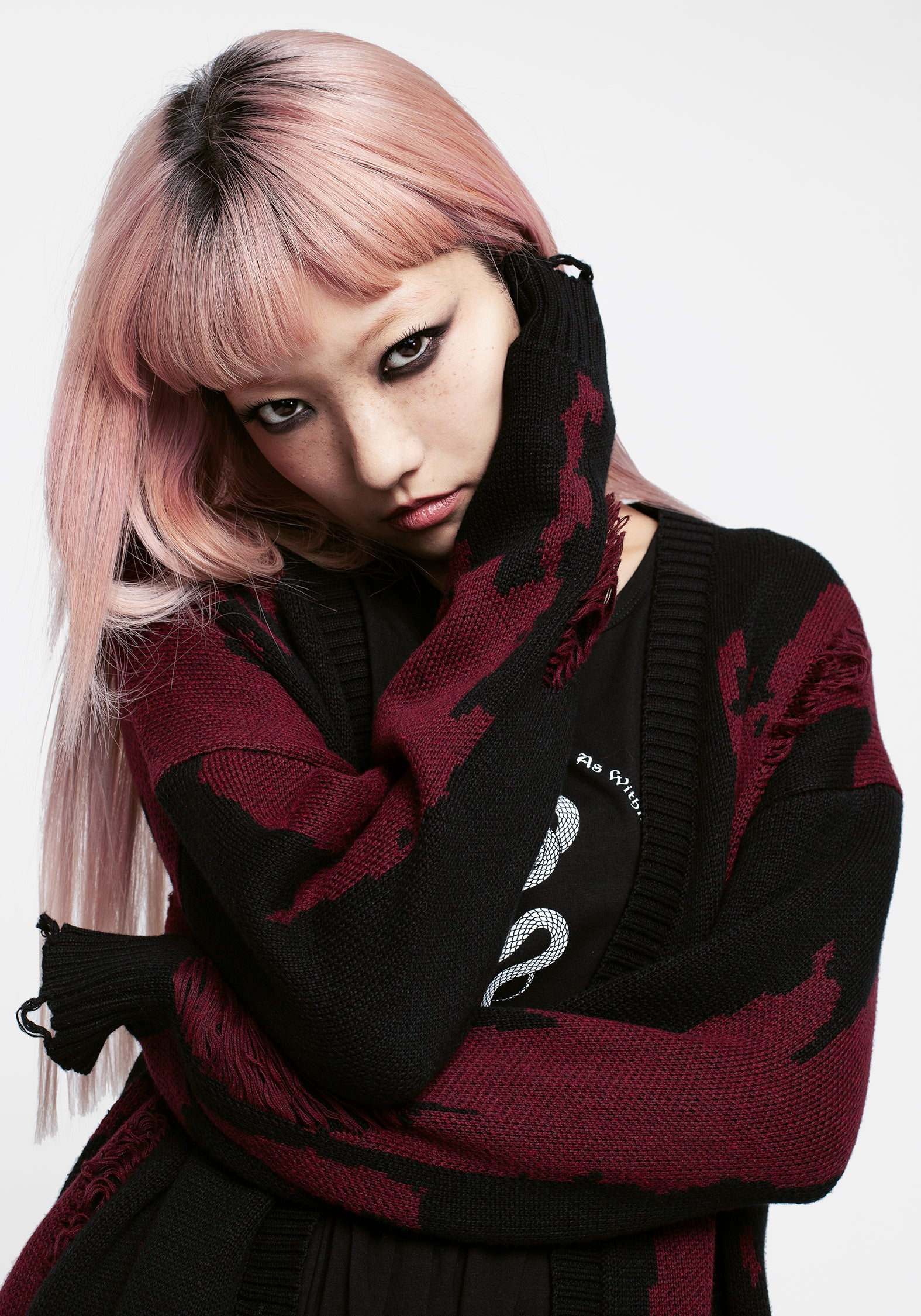 Snag Distressed Oversized Cardigan | Disturbia - Shop Women's