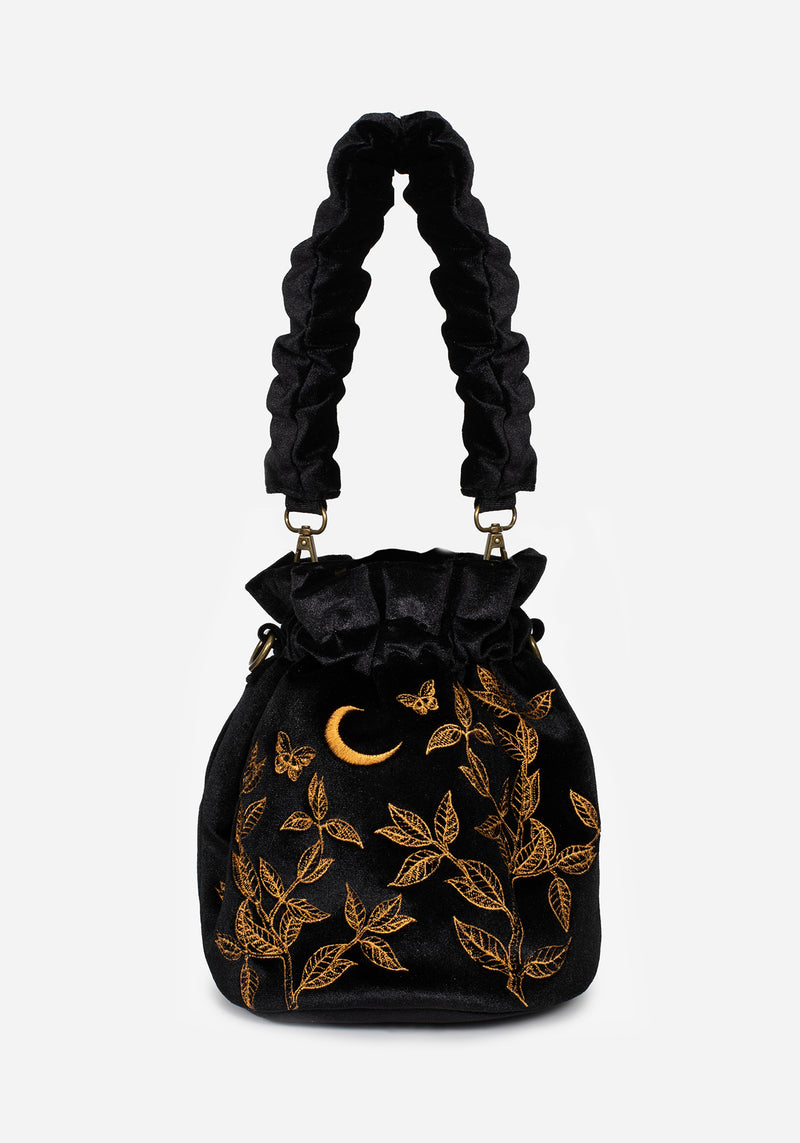 Instar Butterfly Embroidered Bucket Bag | Disturbia - Shop Women's