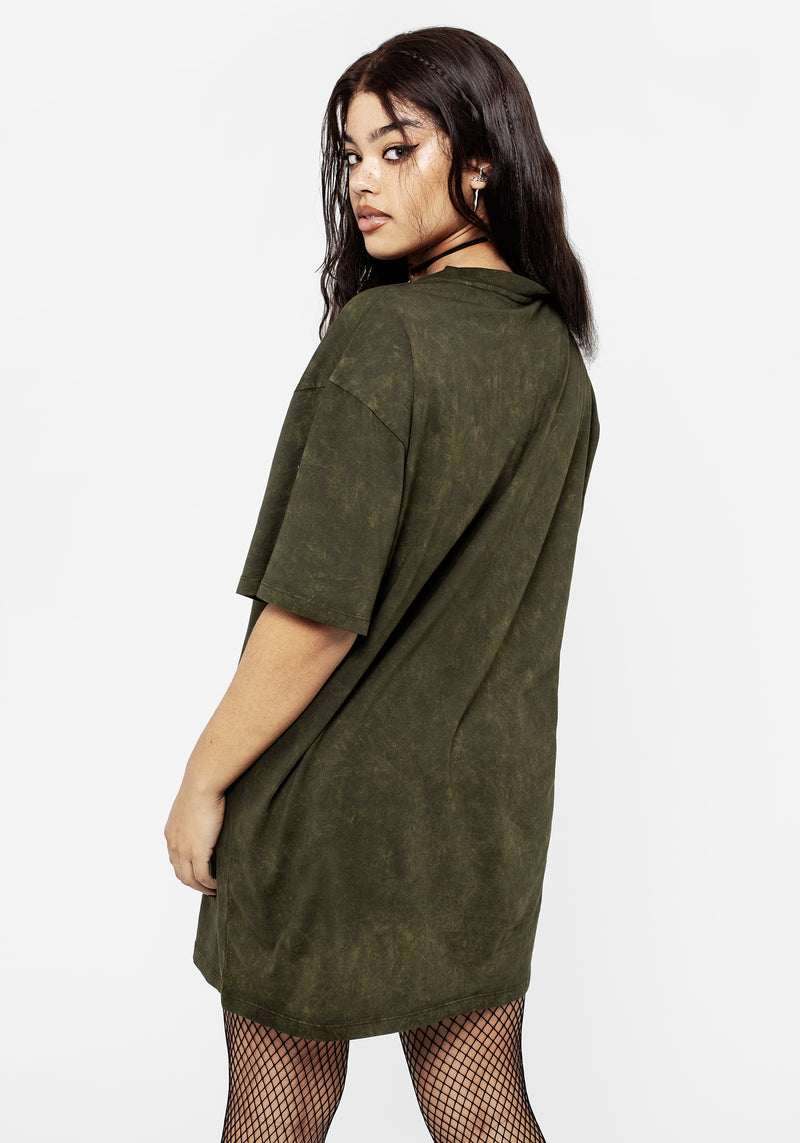 Psychotrope Mushroom Tee Dress | Disturbia - Shop Women's Gothic, Alternative & Dark Romantic Fashion, Accessories & Homeware Psychotrope Mushroom Tee Dress | Disturbia - Shop Women's Gothic, Alternative & Dark Romantic Fashion, Accessories & Homeware