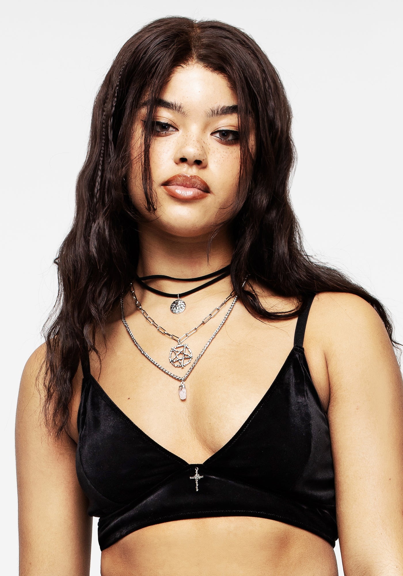 Unholy Velour Bralet | Disturbia - Shop Women's Gothic