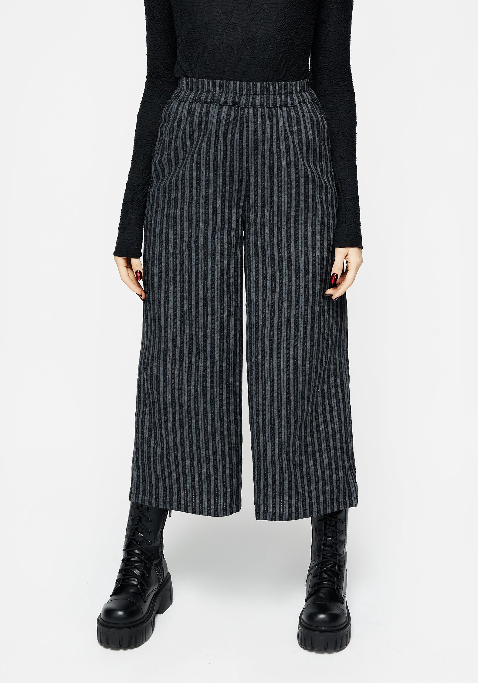 Memorantia Wide Leg Culottes | Disturbia - Shop Women's Gothic