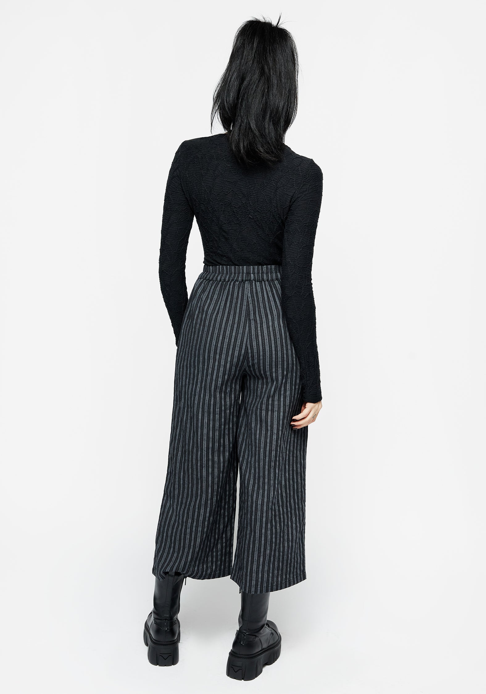 Memorantia Wide Leg Culottes | Disturbia - Shop Women's Gothic