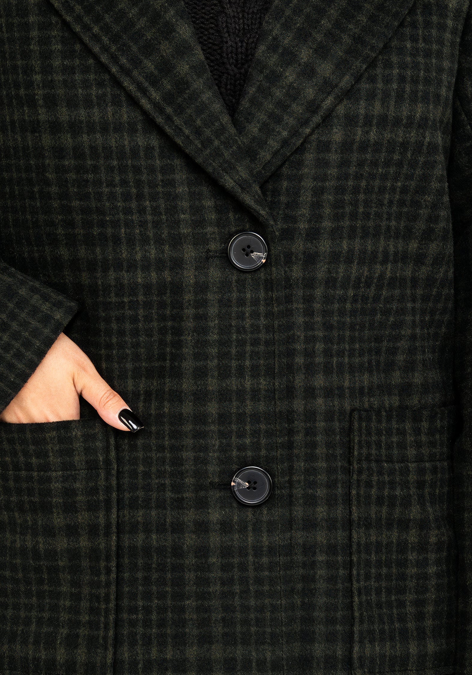 Jackdaw Check Wool Blend Duster Coat | Disturbia - Shop Women's