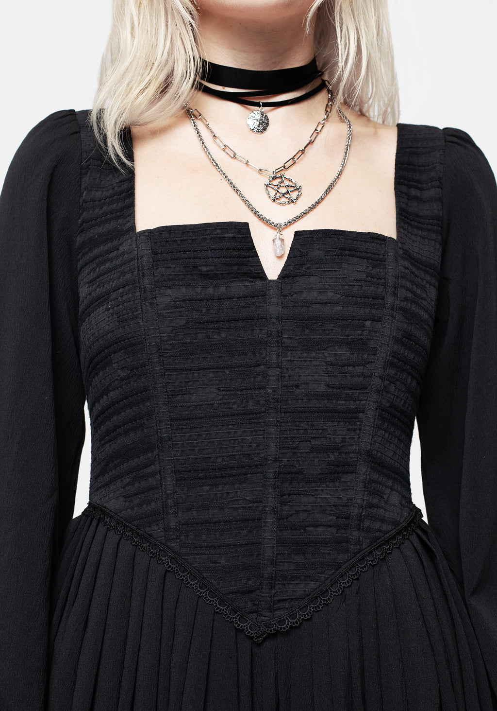 ANA CORSET MIDI DRESS main image 1