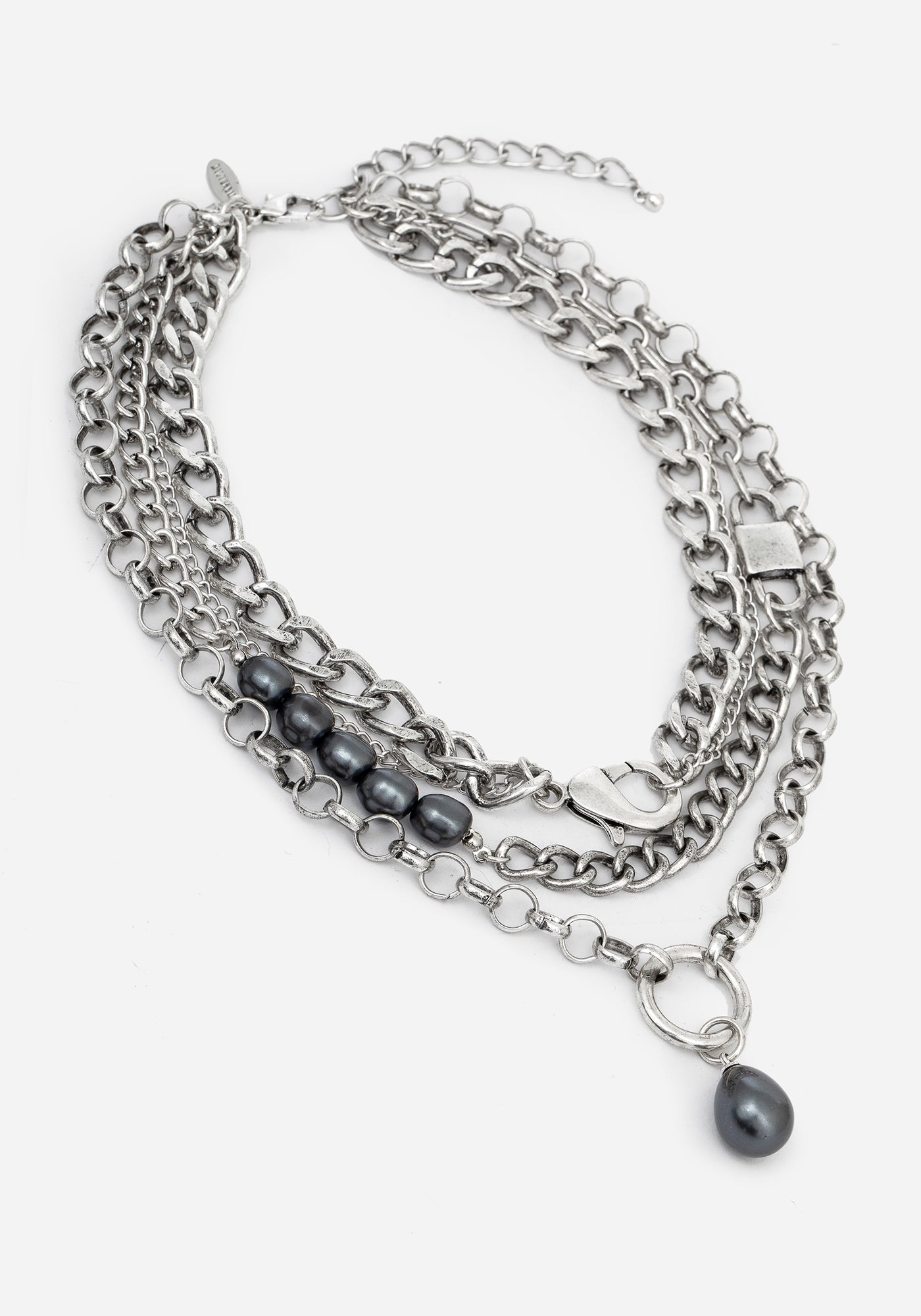 Leila Pearl Layered Necklace | Disturbia - Shop Women's Gothic
