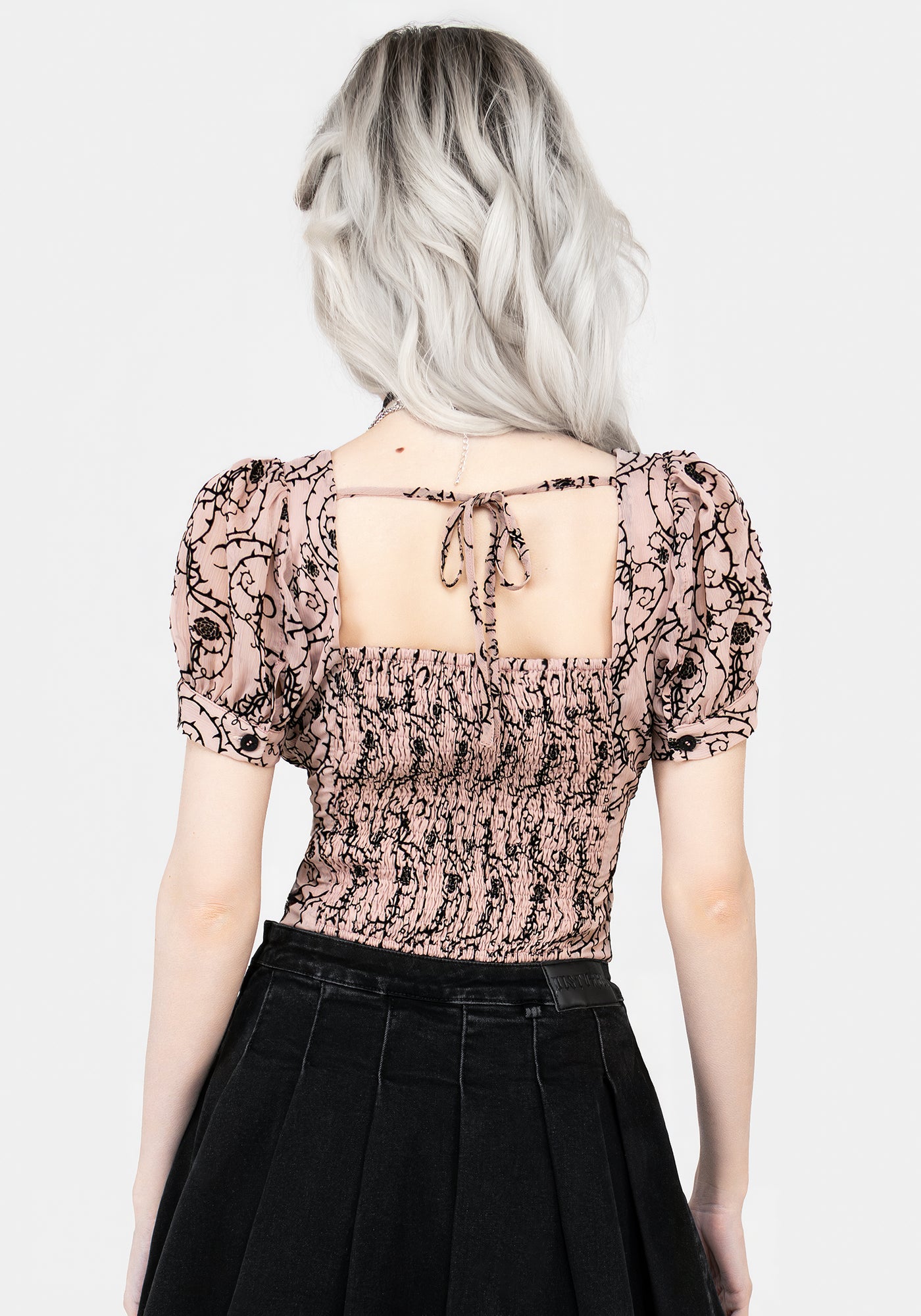 Crop Top Rose Sans Manches - Occasion En Très Bon état, Coton, Pour Femme