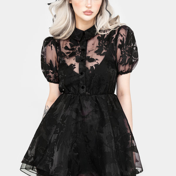 Spectre Layered Mini Shirt Dress | Disturbia - Shop Women's Gothic, Alternative & Dark Romantic Fashion, Accessories & Homeware Spectre Layered Mini Shirt Dress | Disturbia - Shop Women's Gothic, Alternative & Dark Romantic Fashion, Accessories & Homeware