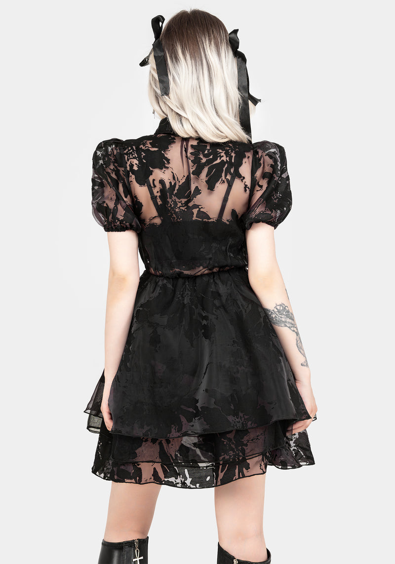 Spectre Layered Mini Shirt Dress | Disturbia - Shop Women's Gothic, Alternative & Dark Romantic Fashion, Accessories & Homeware Spectre Layered Mini Shirt Dress | Disturbia - Shop Women's Gothic, Alternative & Dark Romantic Fashion, Accessories & Homeware