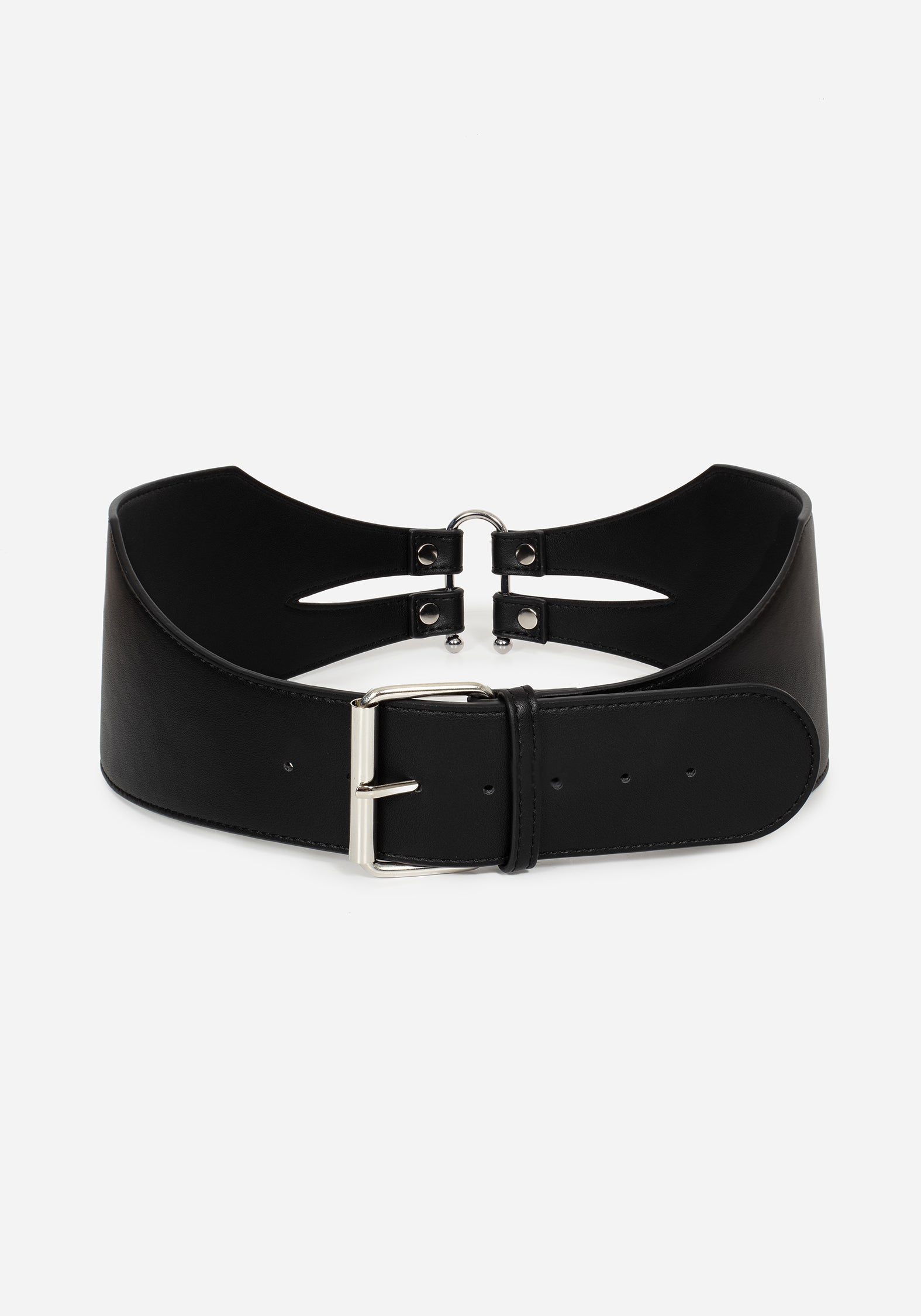 Chasm Oval Detail Waist Belt | Disturbia - Shop Women's Gothic