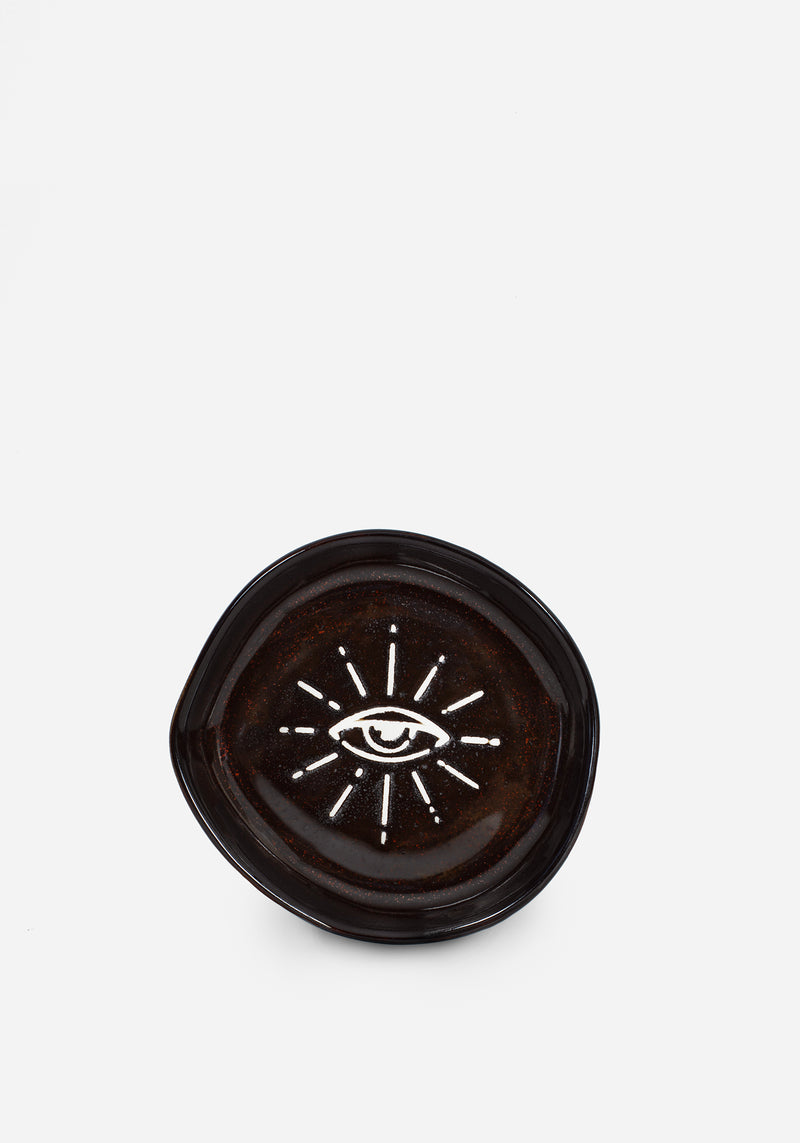 Ura Mystic Eye Trinket Tray and Ring Holder Set (2 Piece Set)