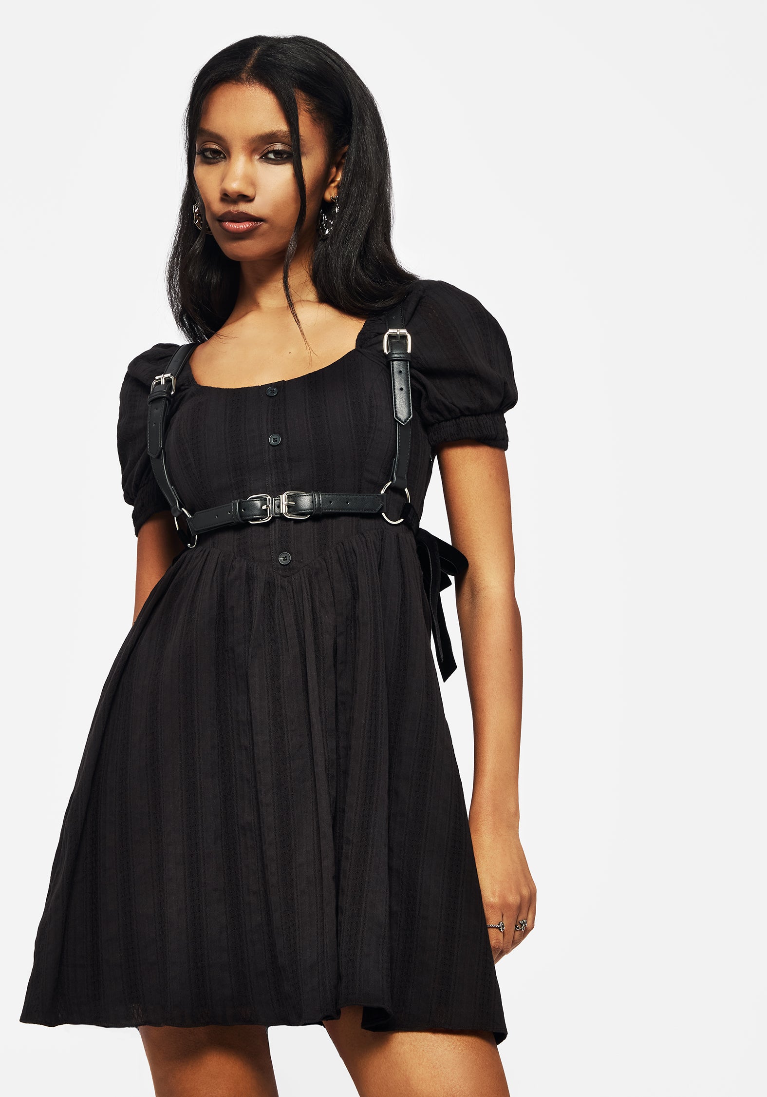 Marcia Broderie Mini Dress | Disturbia