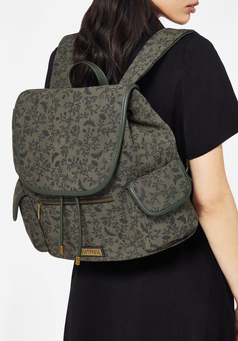 Morgan Medium Backpack Morgana Printed Backpack – Disturbia