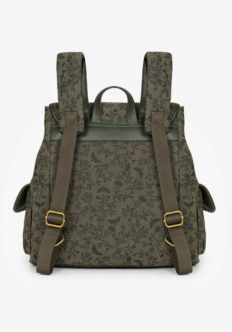 Morgan Medium Backpack Morgana Printed Backpack – Disturbia