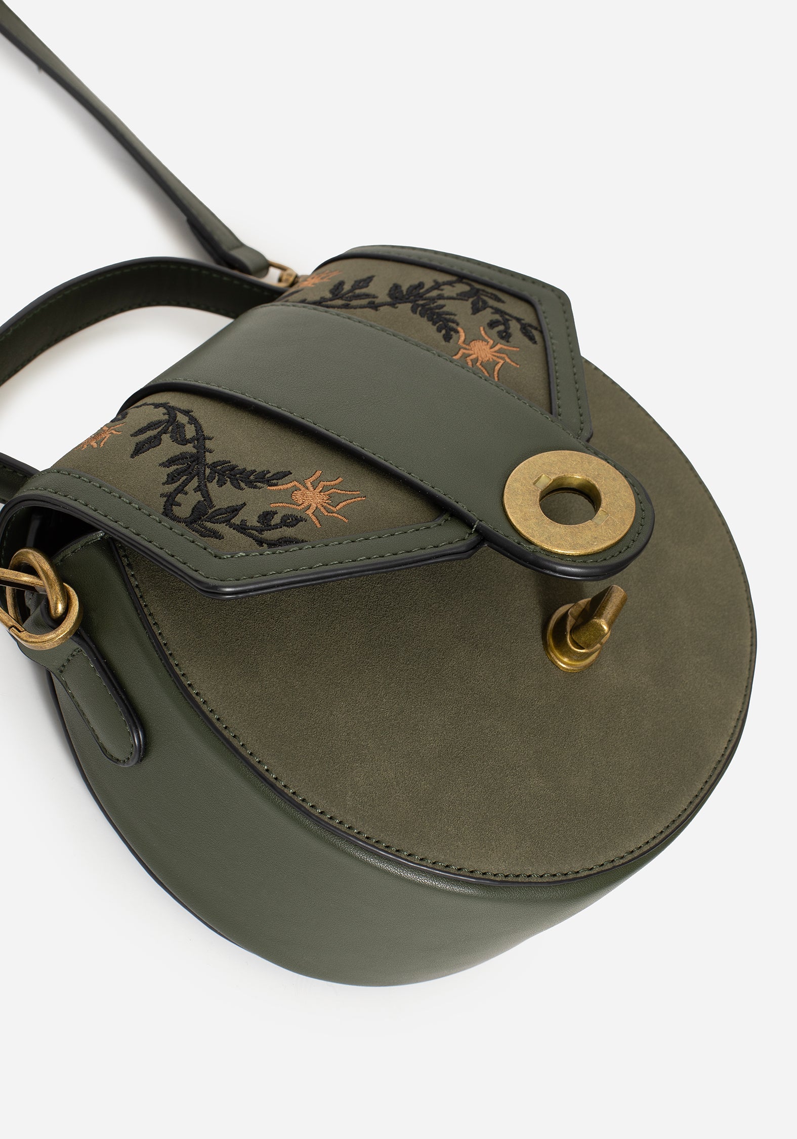 Alluvial Embroidered Crossbody Bag
