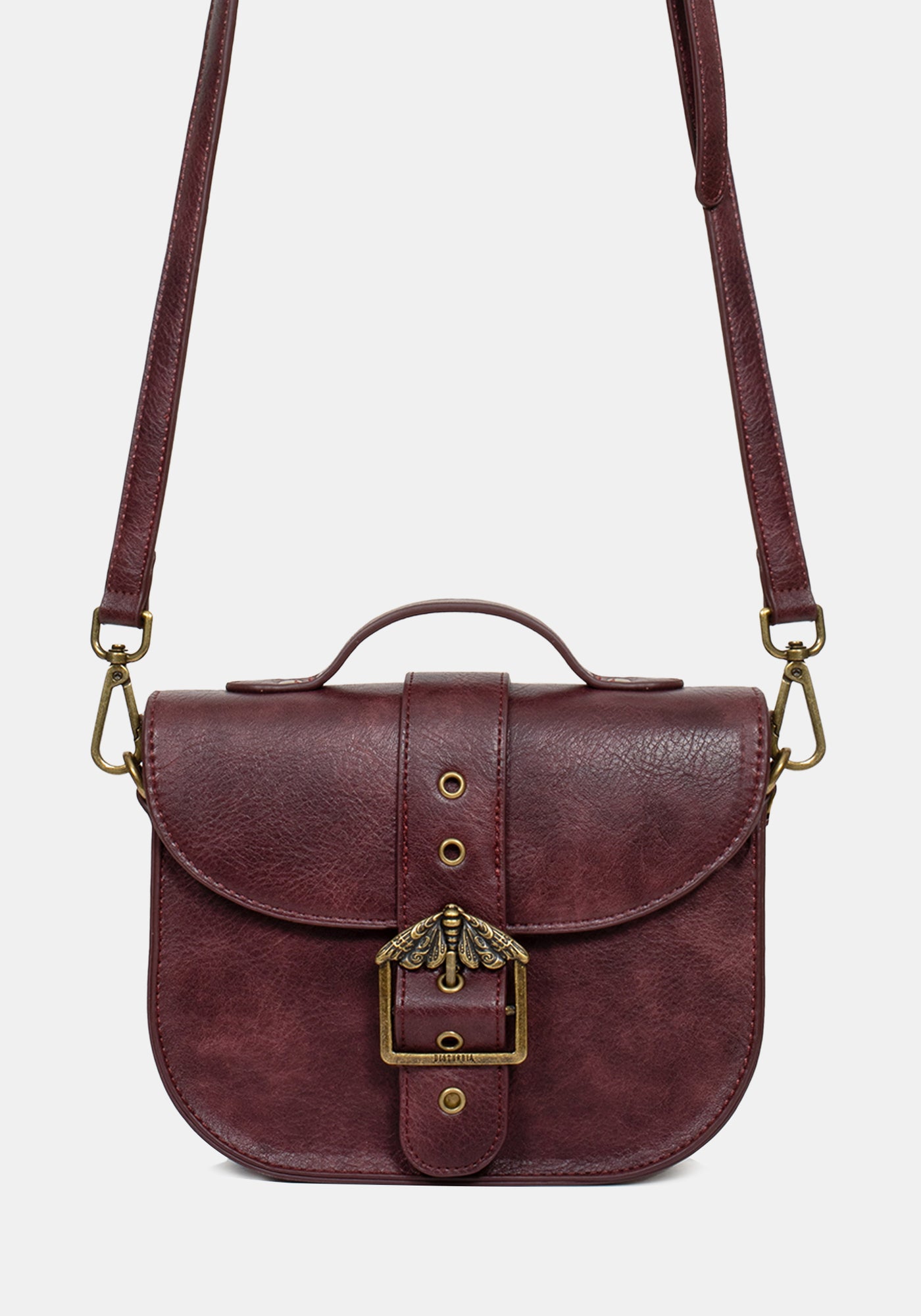 Rosamoth Buckle Crossbody Satchel Bag | Disturbia - Shop Women