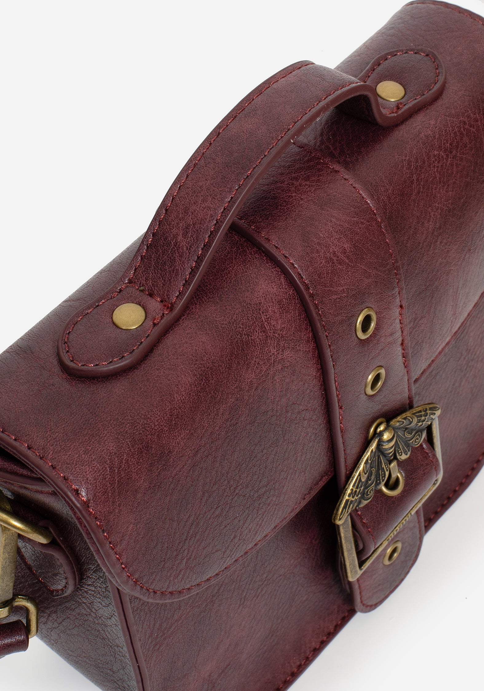 バッグ ROSENKREUZ leather various bag Rosamoth Buckle Crossbody Satchel Bag | Disturbia - Shop Women's