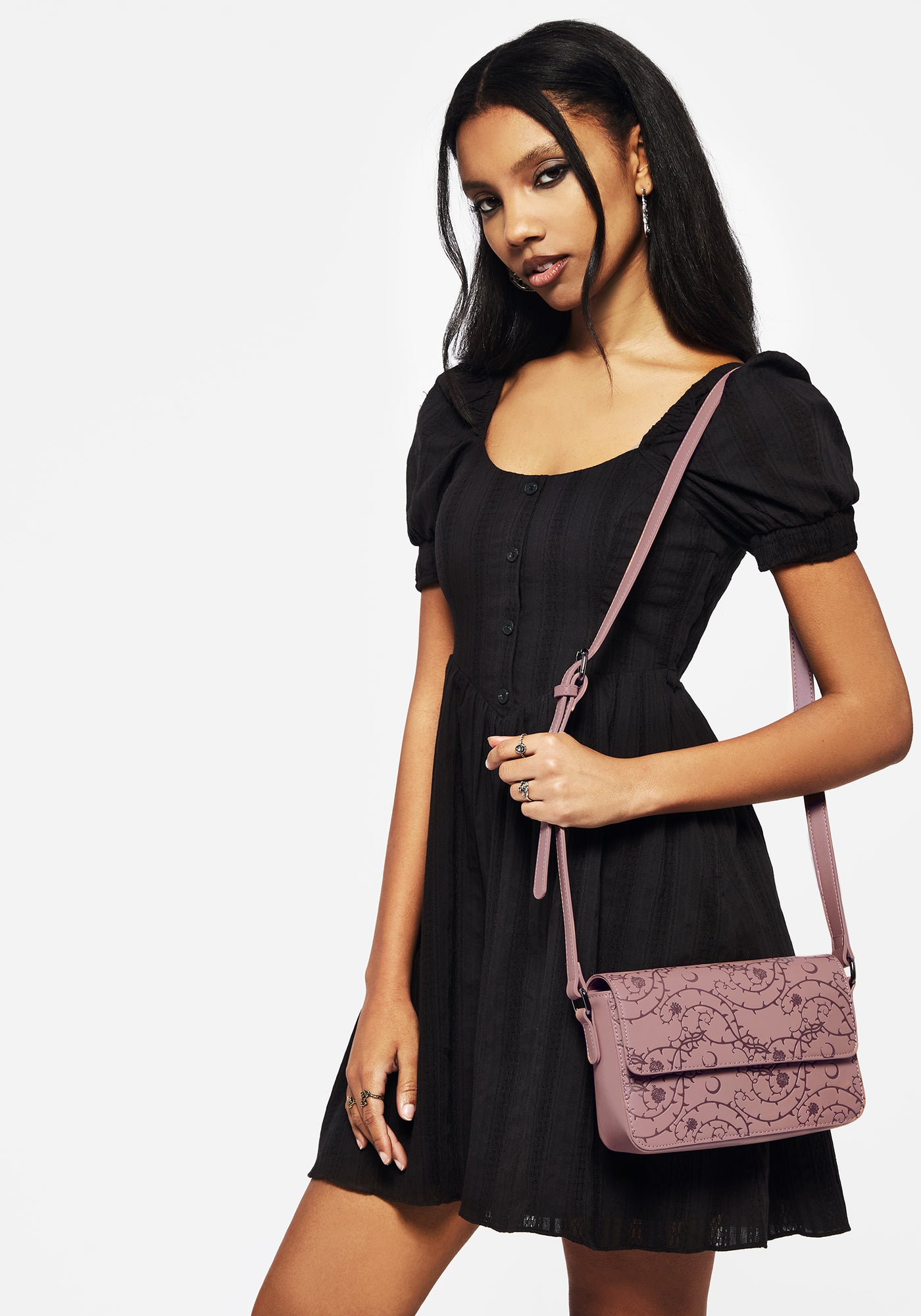 Marcia Broderie Mini Dress | Disturbia Marcia Broderie Mini Dress | Disturbia