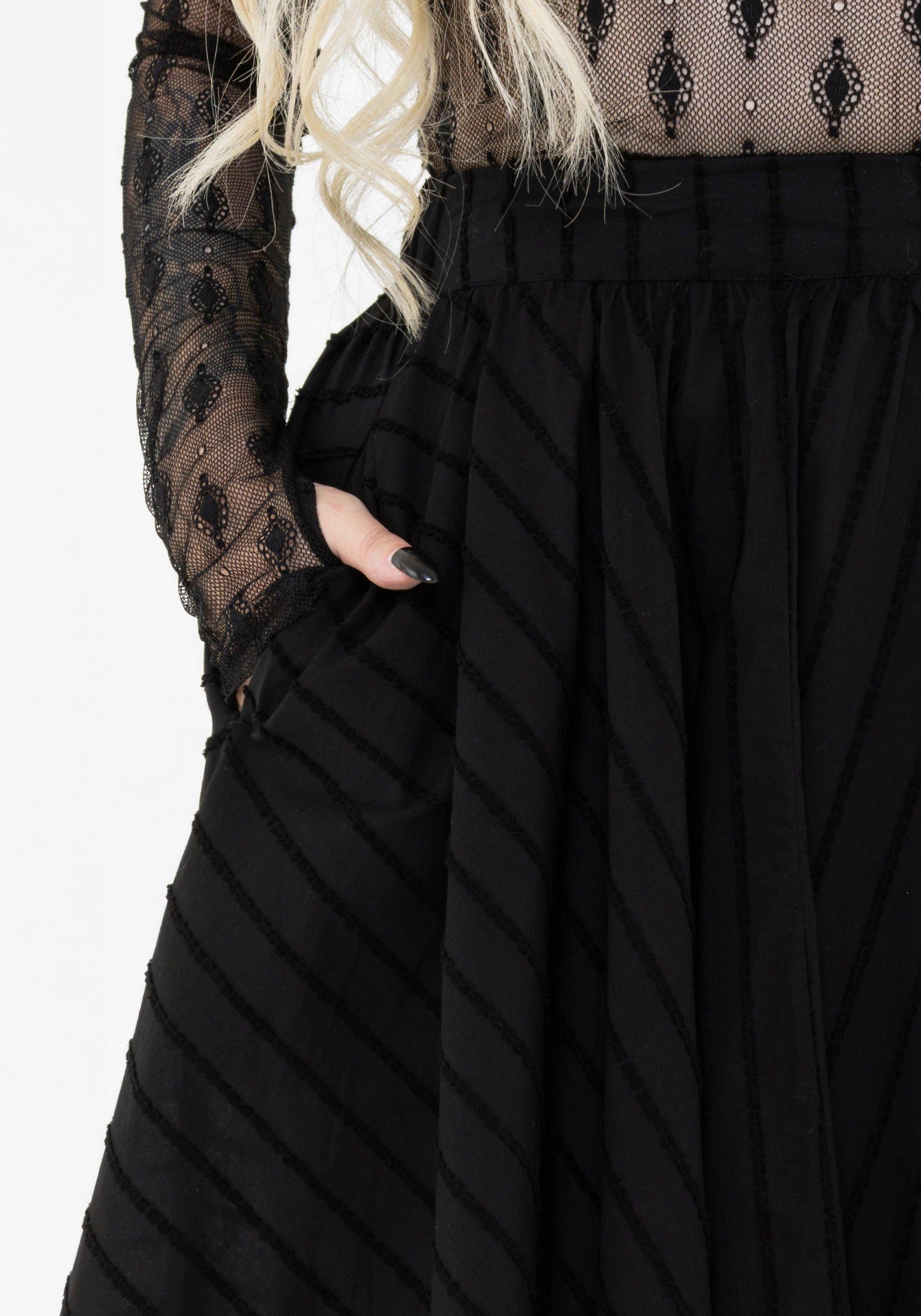Blythe Handkerchief Hem Midaxi Skirt | Disturbia - Shop Women's