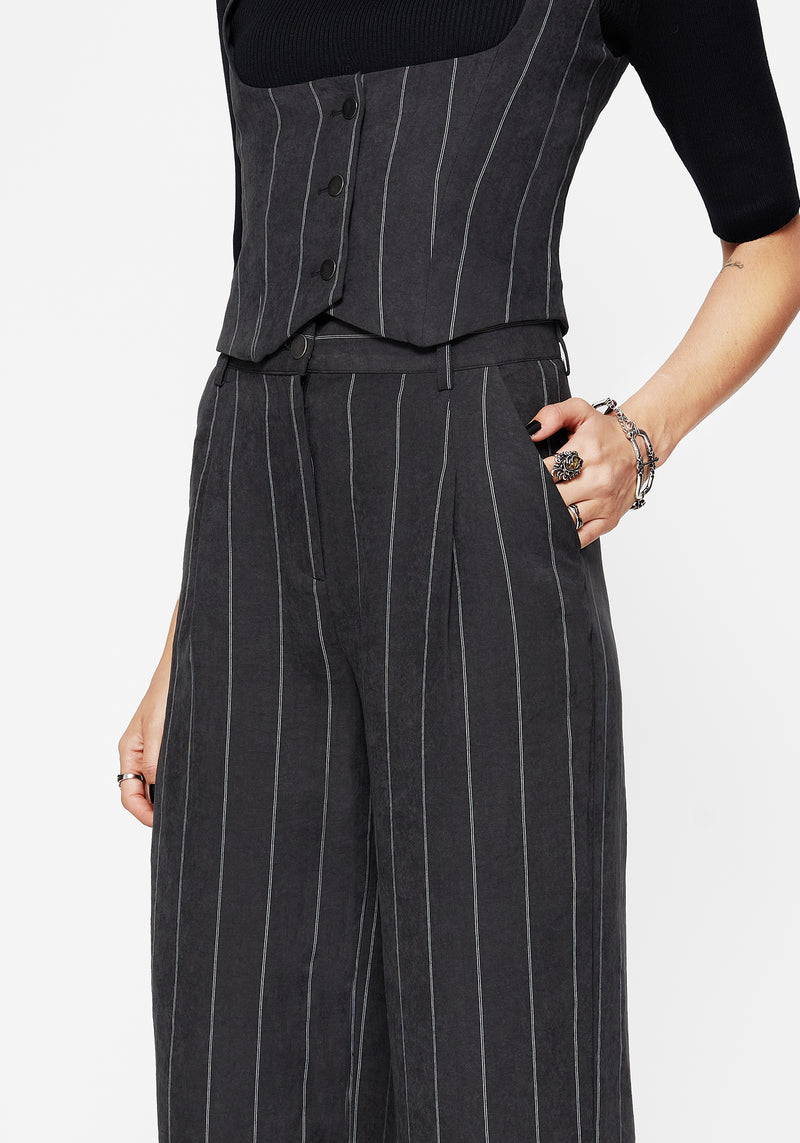 Bellum Stripe Tailored Straight Leg Trouser