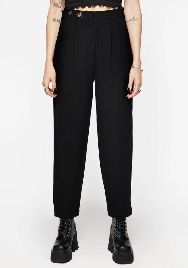 Chloris Embroidered Waist Balloon Trouser