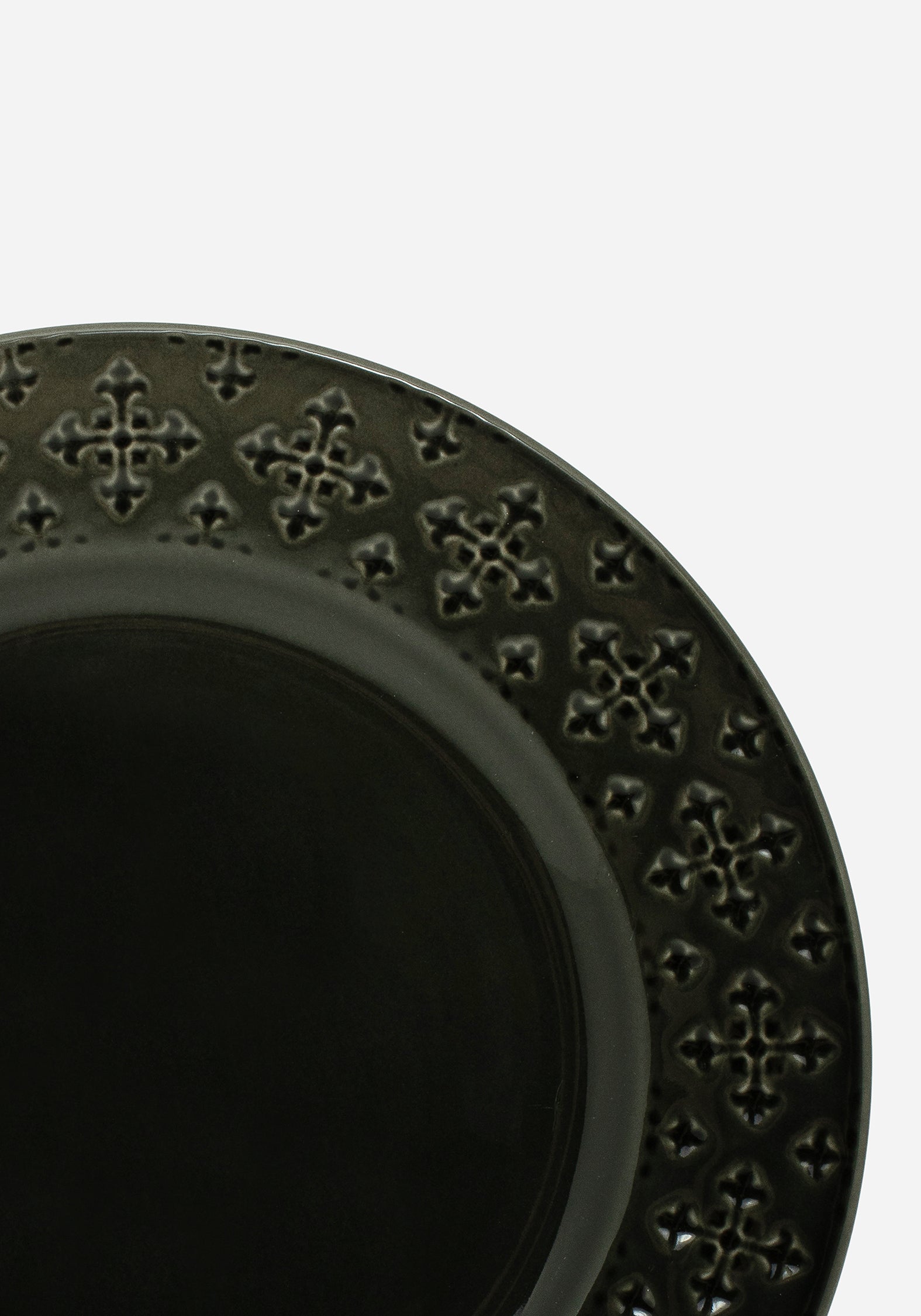 Crux Debossed Ombre Side Plate  (4 Piece Set)