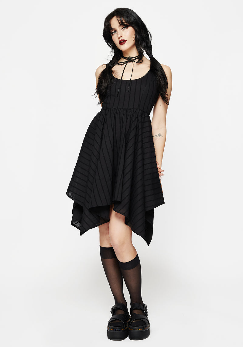 Blythe Handkerchief Hem Mini Dress | Disturbia - Shop Women's Gothic, Alternative & Dark Romantic Fashion, Accessories & Homeware Blythe Handkerchief Hem Mini Dress | Disturbia - Shop Women's Gothic, Alternative & Dark Romantic Fashion, Accessories & Homeware