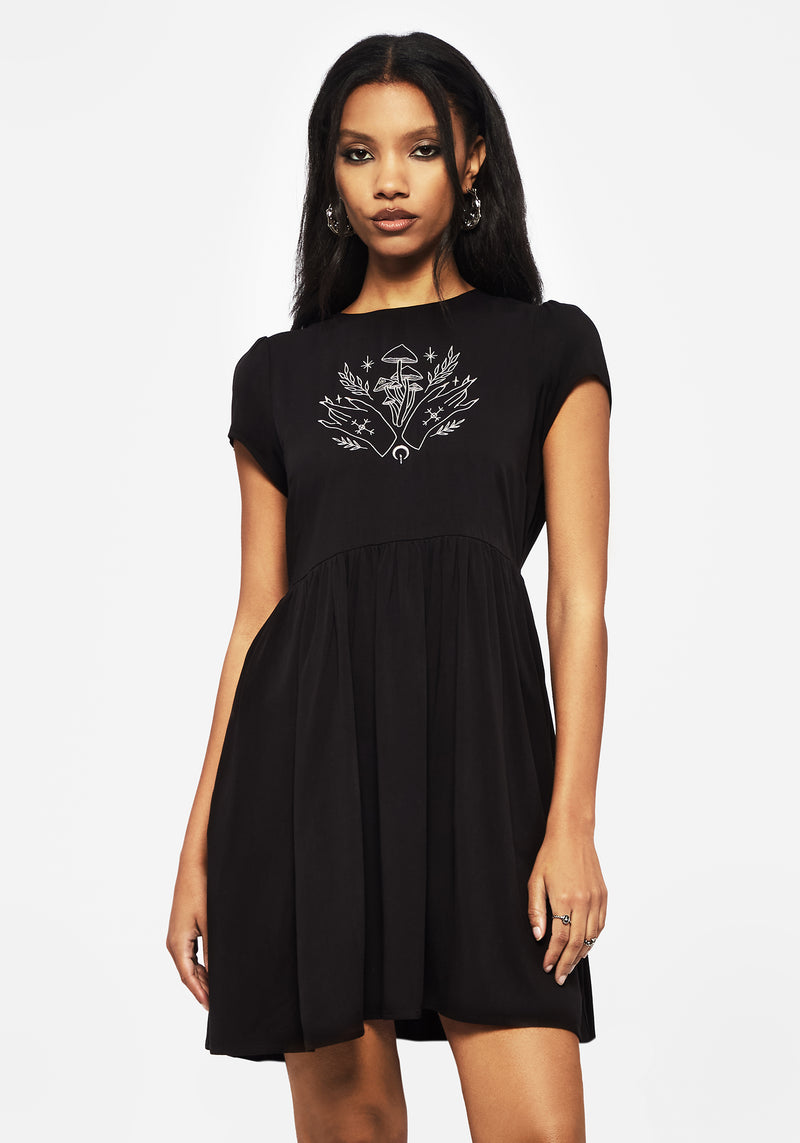 disturbia skater dress Grievance Tie Dye Skater Dress