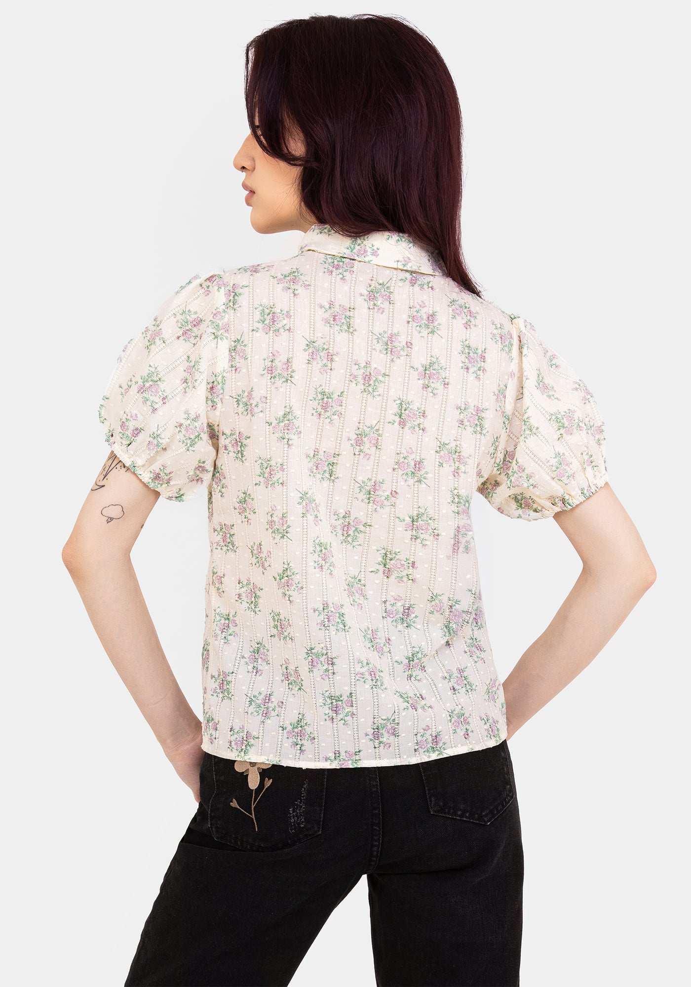 Pleasance Cotton Puff Sleeve Blouse | Disturbia - Shop Women's